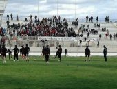 جماهير الترجى التونسى تقتحم تدريبات الفريق وتحاول الاعتداء على اللاعبين