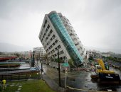 صور.. زلزال جديد بقوة 5.7 ريختر يضرب ساحل تايوان الشرقى