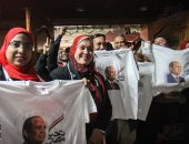 مؤتمر اتحاد عمال الجيزة لدعم الرئيس السيسى لفترة رئاسية ثانية 