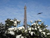 صور.. عودة الطقس إلى طبيعته تدريجيا فى فرنسا بعد عاصفة ثلجية