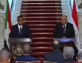 مصر والسودان فى بيان مشترك: علاقات البلدين خط أحمر وتنسيق مفتوح بملف المياه