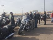 فيديو وصور.. رالى الدراجات النارية "فى حب مصر" يستعد للانطلاق فى محطته الأخيرة 