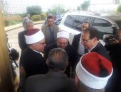 وزير الأوقاف والمفتى يفتتحان مسجدا بالدقهلية فى احتفال المحافظة بالعيد القومى