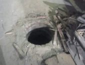 اضبط مخالفة.. بالوعات صرف صحى مكشوفة بشبرا الخيمة مصائد للموت.. صور