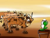 حال الدنيا.. سنوات الربيع العربى العجاف بكاريكاتير اليوم السابع