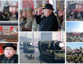 كوريا الشمالية تستعرض قوتها أمام العالم بصواريخ عابرة للقارات 