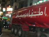 صور.. إصابة 13 طالبا بحالات اختناق فى حريق عقار به مقر للدروس الخصوصية بدمياط