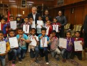 محافظ قنا يكرم أبطال الجمهورية فى "ووشو كونغ فو"