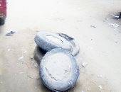 شركة القاهرة للصرف تغطى 3 بالوعات صرف صحى بشبرا الخيمة