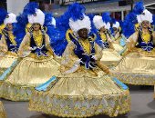 فن ورقص وبهجة فى كرنفال "مدارس السامبا" بشوارع البرازيل 