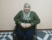 صور وفيديو.. مأساة نورهان ببنى سويف : نفسى فى كرسى متحرك ووظيفة أعيش منها