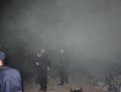 صور.. محافظ دمياط يتفقد إطفاء حريق عقار الدروس الخصوصية وارتفاع المصابين لـ26