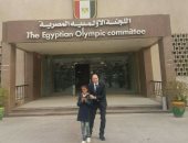 اللجنة الأولمبية تسجل الطفلة مروة "بائعة المناديل" فى اتحاد ألعاب القوى