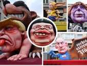 الألمان يسخرون من ترامب وميركل وماى فى الكرنفال السنوى