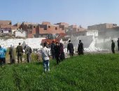 إزالة 23 حالة تعدى على الأراضى الزراعية ببنى سويف