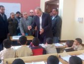 صور .. محافظ القليوبية يفتتح مدرسة للتعليم الأساسى بـ 4.5 مليون جنيه 