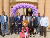 صور.. تعليم الأقصر: بدء التشغيل التجريبى لمدرسة النيل الدولية بمدينة طيبة
