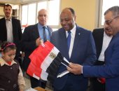 مدير أمن الغربية ووكيل وزارة التربية والتعليم يتفقدان عددا من المدارس بطنطا