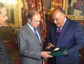 رئيس مجلس الشيوخ الإسبانى لـ"سامح شكرى": ندعم مصر فى حربها ضد الإرهاب