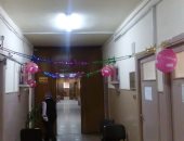 "بلالين وزينة وورود" تزين مكاتب محافظة الجيزة فى عيد الحب.. صور