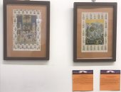 الأمير عباس حلمى يفتتح معرض لوحات "حكايات ألف ليلة وليلة" بمتحف قصر المنيل