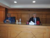 صور.. مدير أمن المنوفية يعقد اجتماعاً للعمد استعدادا لانتخابات الرئاسة