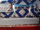صور.. أهالى "بنى محمديات" بأسيوط يعقدون مؤتمرا حاشدا لتأييد الرئيس السيسي