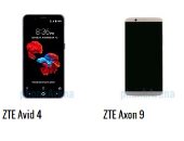 إيه الفرق.. أبرز الاختلافات بين هاتفى ZTE Avid 4  و ZTE Axon 9