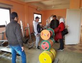 صور.. الشباب والرياضة بالوادى الجديد تبدأ أعمال القافلة الطبية الرياضية بالخارجة 