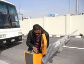 فيديو.. بوابات إلكترونية بموقف السلام الجديد لتنظيم دخول وخروج السيارات