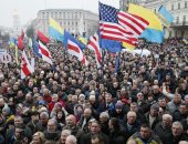 صور.. أنصار ساكاشفيلى يطالبون بسحب الثقة من الرئيس الأوكرانى