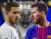 تشكيل قمة برشلونة وتشيلسى بدورى الأبطال.. ميسى وهازارد وجها لوجه