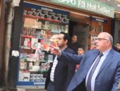 صور.. مدير أمن القليوبية يقود حملة مكبرة بمنطقة الكبارى ببنها