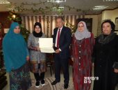 تعليم دمياط الأول بمسابقتى التحدث باللغة العربية الفصحى و إلقاء الشعر