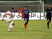 الزمالك يحافظ على ثلاثية بتروجت بعد 75 دقيقة (صور)