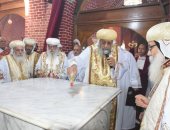 صور.. البابا تواضروس يدشن كنيستى مكاريوس السكندرى والثلاث مقارات بالبحيرة