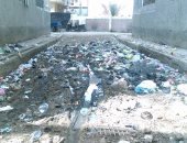 شكوى من إلقاء القمامة أمام مدرسة بقرية الشنباب بالبدرشين
