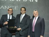 تكريم إبراهيم سرحان رئيس شركة "إى فاينانس" فى احتفالية Business Today