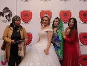 عبير عبد اللاه تحصل على المركز الأول فى مسابقة مصفف الشعر بمهرجان الجمال