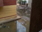 أهالى مساكن تيمور بمدينة قويسنا يشكون من طفح مياه الصرف الصحى