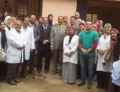 صور.. جامعة بنها تنظم قافلة بيطرية بقرية بلتان