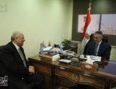 صور.. موسى مصطفى موسى يكشف لـ"اليوم السابع" سبب اختياره لرمز "طائرة"