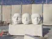 " تمثال × ميدان " الانتهاء من نحت 37 تمثال لوضعها بميادين الغردقة من أعمال سيبموزيوم 