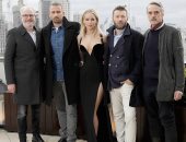 صور.. فستان الممثلة الأمريكية جنيفر لورنس يثير ضجة فى لندن