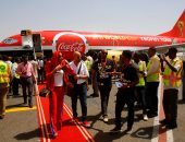 صور.. كأس العالم تصل السودان على متن طائرة خاصة قادمة من دبى