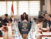 وزيرة التخطيط تلتقى وفد غرفة التجارة الأمريكية لمناقشة عدد من الملفات 