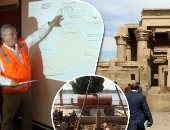 ماذا حدث للوحتين المكتشفتين فى منطقة آثار معبد كوم أمبو؟ الوزارة تجيب
