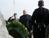 رئيس جورجيا يشارك فى احياء ذكرى احتلال روسيا لبلاده