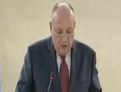 سامح شكرى: قواتنا المسلحة تواصل حملتها لاقتلاع جذور الإرهاب