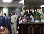 الوطنية للانتخابات: انتهاء تسجيل بيانات الوافدين فى المحاكم والشهر العقارى.. محمود الشريف: الإشراف القضائى يتم وفق قاعدة "قاض لكل صندوق".. ورئيس الهيئة: ندرب القضاة على إجراءات العملية و17 ألفا يشاركون بها